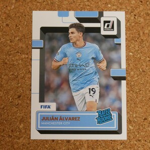 panini donruss soccer Julian alvarez パニーニドンラスサッカー フリアン・アルバレス マンチェスターシティ rookie ルーキーの画像1