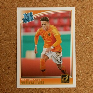 panini donruss soccer Justin Kluivert パニーニドンラスサッカー ジャスティン・クライファート ボーンマス オランダ rookie ルーキー