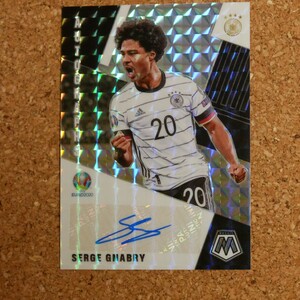 panini mosaic soccer Serge Gnabry パニーニモザイクサッカー セルジュ・ニャブリ ドイツ バイエルン auto サイン