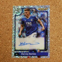 topps merlin Harvey BARNES 150シリ トップスマーリン ハーヴィー・バーンズ レスター ニューカッスル auto サイン soccer_画像1