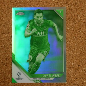 Topps chrome Lionel Messi 225シリ トップスクローム リオネル・メッシ パリ・サンジェルマン アルゼンチン バルセロナ refractor soccer