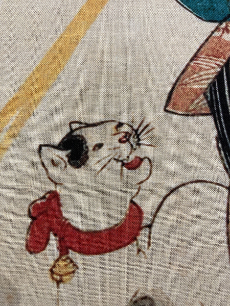 歌川国麿 於竹大日如来之由来 手ぬぐい 浮世絵 サイズは約75cm 35cm 手拭い 銭湯 ハンカチ タオル タペストリーにどうぞ