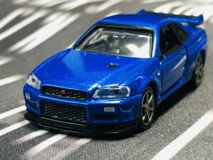 【トミカプレミアム】日産 スカイライン GT-R V-specⅡNur R34 LOOSE / ルース