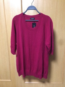 CASHMERE　７分丈カシミヤセーター　レディースサイズM