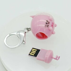 ■【YS-1】 未使用 ■ スワロフスキー Swarovski ■ USBメモリー 4GB アクティブ クリスタル 豚 全長約7cm ピンク系 【同梱可能商品】■Cの画像8