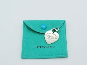 ■【YS-1】 Tiffany & Co ティファニー ■ プリーズリターン トゥー ネックレストップ ■ 925 銀製 3cmｘ2.3cm 【同梱可能商品】■C