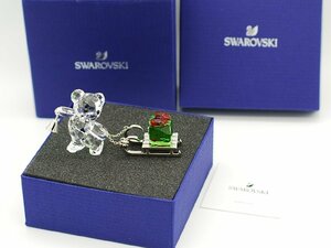 #[YS-1] Swarovski crystal # 2019 отчетный год ограничение Chris Bear санки .. орнамент # общая длина примерно 8.3cm прозрачный серия оригинальная коробка [ включение в покупку возможность товар ]C