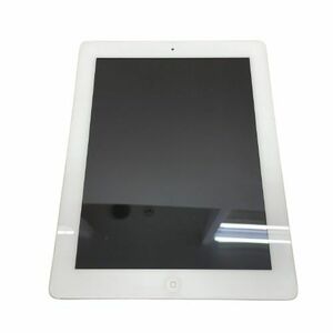 【Apple社/アップル】iPad 第4世代 シルバー×ホワイト 16GB 家電 携帯 タブレット コレクション★13318