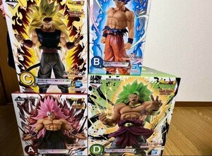 1円!! 一番くじ ドラゴンボール　SUPER DRAGONBALL HEROES 5th MISSION A B C D 賞 フィギュア セミコンプリートセット 未開封!