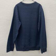 Lui's ルイス 長袖 カットソー ネイビー size M 73633_画像3