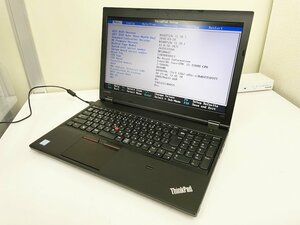 【UEFI起動確認済み／中古】ThinkPad L570 【20J9-S37S00】 (Core i5-7200U, RAM4GB, HDD無し[OS無し]) ★本体＋ACアダプタ