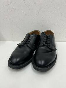 ⑫RED WING ドレスシューズ　25.5センチ　BLKブラック　レザー　101 POSTMAN