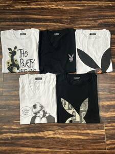 PLAYBOY プレイボーイ　Tシャツ 5枚　セット　ラインストーン