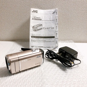 【動作確認済】 JVC Victor ビクター Everio エブリオ GZ-HM670-N デジタル ビデオ カメラ ピンク バッテリー付 