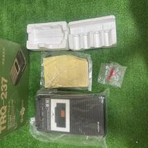 日立 カセットテープレコーダー TRQ-237 外箱 昭和 当時物 持ち手付き 中古 現場品 ジャンク_画像8