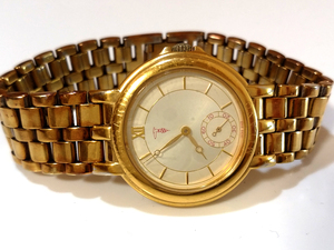 【 稼働中 】 TRUSSARDI TR-2805 Small Second Hand Quartz Wrist Watch トラサルディ スモセコ クオーツ 腕時計 女性向き