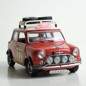 1/18 モーリス ミニ クーパー 1275S ‘67ラリー KYOSHIO 京商 MORRIS MINICOOPER 車 模型 オブジェ