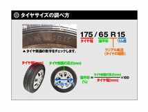 150 R12 非金属 タイヤチェーン ゴム製 スノーチェーン ジャッキアップ不要 2本セット ダブルバインド式 ポリウレタン製ラバーネット 20_画像8