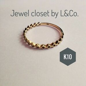 Jewel closet by L&Co.　K10リング