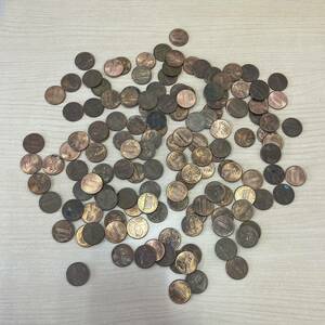 【TS1223】アメリカ 米国 外国 海外 銅貨 1セント まとめ コイン 古銭 貨幣 硬貨 コレクション 総重量約373g