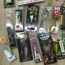 192 N 1円〜 ① ハード ルアー deps imakatsu Megabass Berkley SMITH SHIMANO TIEMCO DAIWA など セット まとめ 釣り 中古 現状品_画像9