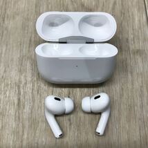 164 D 1円〜 Air Pods Pro 2nd / エアポッズ プロ 第2世代 USB-C 充電 ケース / ワイヤレス イヤホン Apple アップル 中古_画像5