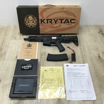 122 D 1円〜 KRYTAC TRIDENT MK2 PDW-M DSGカスタム 一品堂 FIRST 電動ガン ミリタリー 中古 【同梱不可】【18歳以上のみ対象】_画像1