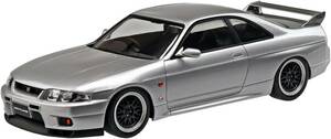 アオシマ1/32プラモデル ニッサン R33スカイラインGT-R カスタムホイール(ソニックシルバー)新品・未開封