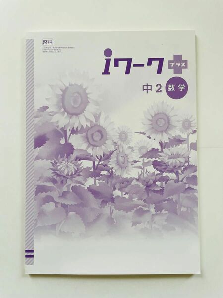 iワークプラス　中学２年生　数学　問題集