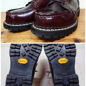 【数回履き程度/クロムエクセル】日本製 安藤製靴 FUNCTION PULSE OR5 モックトゥ ブーツ 28cm ブラウン 茶/danner redwingの画像8