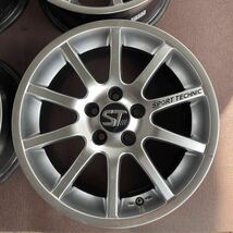 SPORT TECHNIC 15インチ アルミホイール 4本セット6.5Jx15 ET33 P.C.D100 5H_画像3