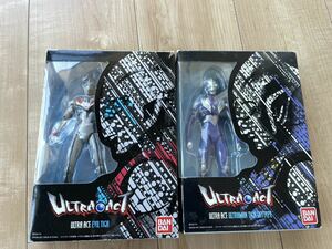 送料無料☆ULTRA-ACT イーヴィルティガ +ウルトラマンティガ スカイタイプのセット