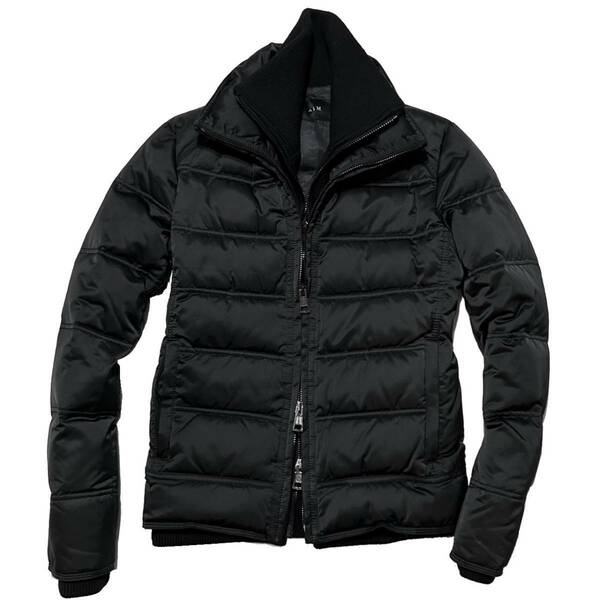 定価9万 AKM LIMONTA NYLON B-SKI DOWN JKT Sサイズ 黒 美品 リモンタナイロンレイヤードダウンジャケット wjk ジュンハシモト