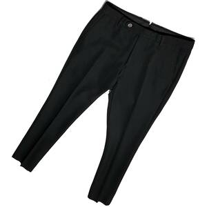  обычная цена 3 десять тысяч LAD MUSICIAN WOOL CASHMERE SLIM SLACKS 42 чёрный Lad Musician шерсть кашемир тонкий слаксы Attachment 