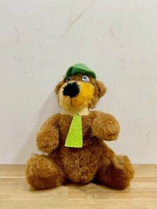 アメリカ ヴィンテージ ぬいぐるみ Hanna Barbera Yogi Bear ヨギベア アメトイ インテリア コレクション アメリカン雑貨 おもちゃ【B685】