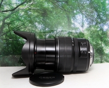 ☆手振れ補正する便利な超広角レンズ☆Canon EF-S 15-85mm IS USM♪レンズフードとフィルター新品☆_画像8