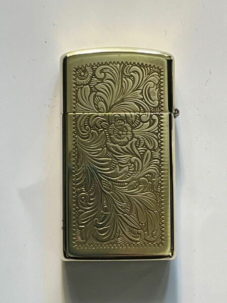 ZIPPO ジッポー ライター ベネチアン ゴールド スリム