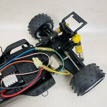 E2002★ 1/10　TAMIYA　タミヤ　DIRT THRASHER　 ダートスラッシャー　電動RC 4WDレーシングバギー　動作未確認　欠品あり　ジャンク品扱い_画像5