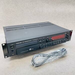 C3-01）TASCAM タスカム 業務用CDレコーダー/プレーヤー CD-RW900MKII CD再生OK 現状品