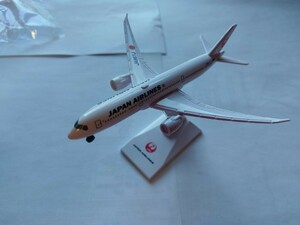 JAL日本航空飛行機ミニサイズ模型フィギュア　検プラモデルボーイング　ジャンボジェット　エアバス