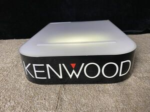 ★通電確認済み☆KENWOOD ケンウッド 電飾看板 照明 インテリア 照明 置物 ディスプレイライト 当時もの 現状品★