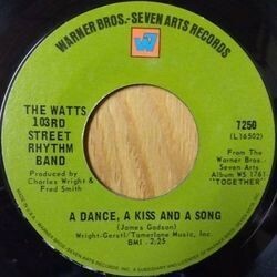 THE WATTS 103RD STREET RHYTHM BAND / A DANCE, A KISS AND SONG