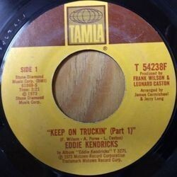 EDDIE KENDRICKS / KEEP ON TRUCKIN' (Part 1, Part 2)