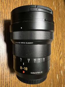 【中古良品】Panasonic パナソニック LEICA DG VARIO-ELMARIT 8-18mm F2.8-4.0 ASPH H-E08018　送料無料