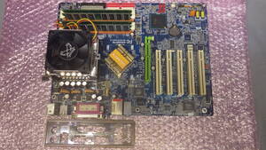 GIGABITE GA-8IG1000-G(REV. 3.1) ATX Socket478 CPU 新品クーラ メモリ 動作確認済 送料無料 (036)