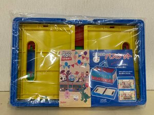 【未使用品】ハンドル付き　折りたたみバスケット　トイストーリー