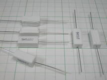 ☆☆　５ｗ セメント抵抗 0.1， 0.2， 0.5， 1， 5， 10， 20， 50， 100 Ω　 (１個)　☆☆_画像2