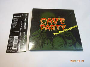 CD＋DVD ザ・クロマニヨンズ ケイヴ・パーティー CAVE PARTY 紙ジャケット仕様 2枚組 帯付 ブルーハーツ/ハイロウズ