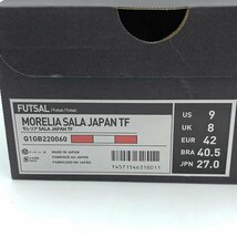 【中古・未使用品】ミズノ MORELIA SALA JAPAN TF モレリア サラ 27cm Q1GB220060 メンズ MIZUNO 海外限定カラー サッカー フットサル_画像10