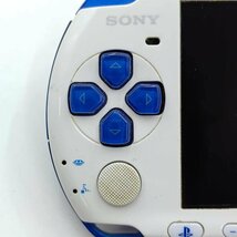 【中古】[ジャンク] ソニー PSP プレイステーションポータブル PSP-3000 ホワイト x ブルー SONY_画像3